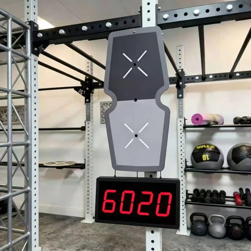 Crossfit Gym - CHEETIE 自動レーザーセンサー式ウォールボールカウンター メディシンボールターゲットシステム クロスフィット ハイロックス ホームジムトレーニング用