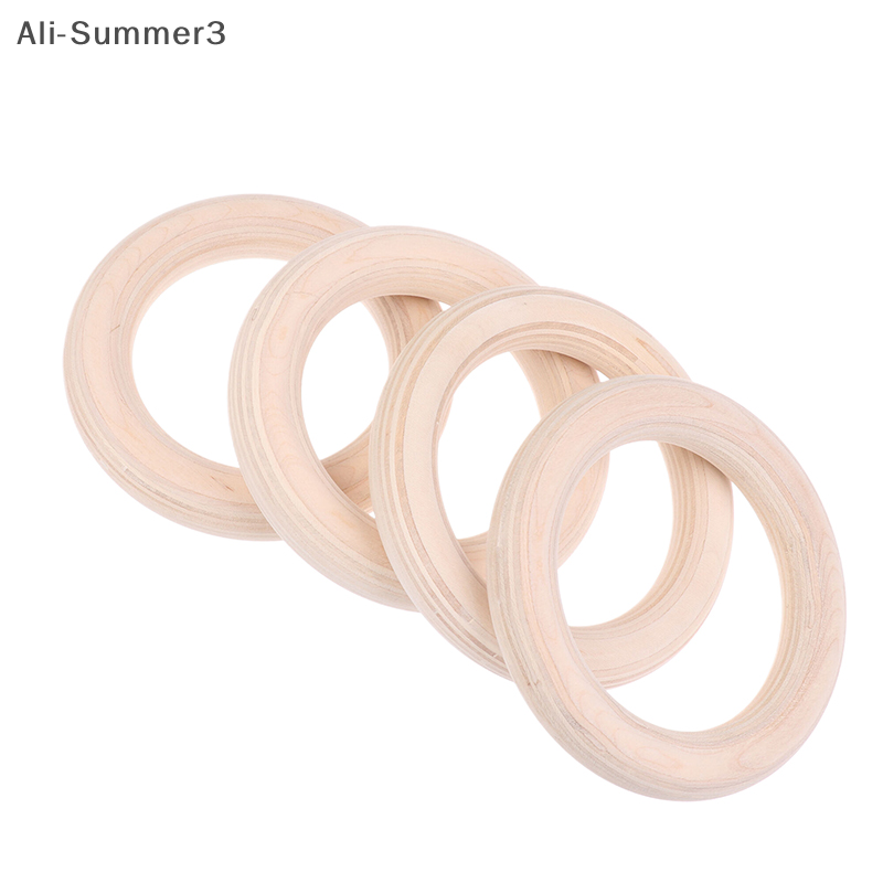 2 ピース/ペア木製リングポータブルクロスフィット体操リング - Gymnastic Ring Wood のレビューと価格