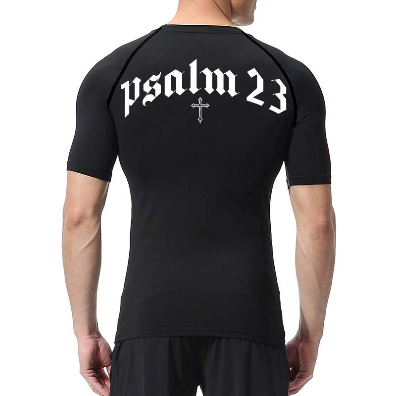 メンズクロスプリントコンプレッションシャツ,スポーツTシャツ - Crossfit Gym のレビューと価格